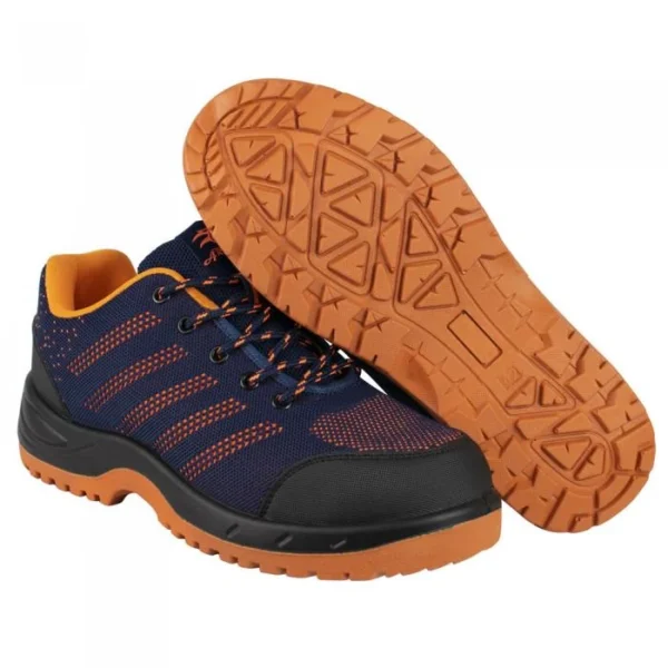 Pantofi de lucru, SB, SRC, Fly-knit, bombeu metalic, bleumarin, marimea 40, ART.MAS - imagine 4