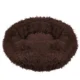 Culcus moale, pentru caine/pisica, maro, 80 cm - imagine 2