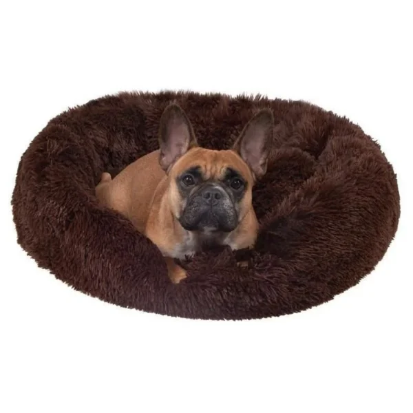 Culcus moale pentru caine/pisica, maro, 70 cm - imagine 10