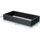 Pat/strat inaltat pentru flori, legume, din plastic, efect lemn, antracit, 149.2x75.6x25 cm, Prosperplast - imagine 5