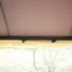Pavilion/foisor pentru gradina/terasa, cadru aluminiu, cu plasa pentru insecte, cafeniu, 3.90x2.90x2.80 m - imagine 8