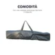 Pavilion pentru gradina/terasa, cadru metalic, material Oxford, pliabil, cu geanta, alb, 3x3x2.4 m - imagine 4