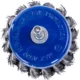 Perie sarma otel, tip cupa, cu toroane, tija, 75 mm, Richmann  - imagine 4