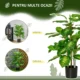 Planta artificiala cu ghiveci, verde, 95 cm - imagine 7