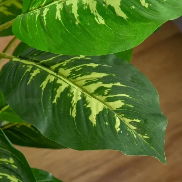 Planta artificiala cu ghiveci, verde, 95 cm - imagine 3