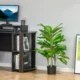 Planta artificiala cu ghiveci, verde, 95 cm - imagine 2