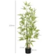 Planta artificiala, bambus cu ghiveci, verde, 15x120 cm - imagine 8