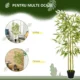 Planta artificiala, bambus cu ghiveci, verde, 16x120 cm - imagine 7