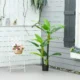 Planta artificiala, bananier cu ghiveci, verde, 150 cm - imagine 7