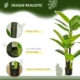 Planta artificiala, bananier cu ghiveci, verde, 150 cm - imagine 6