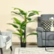 Planta artificiala, bananier cu ghiveci, verde, 150 cm - imagine 9