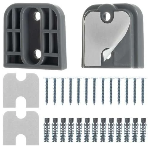 Poarta, plasa, de siguranta, protectie copii, retractabila, gri, 13x160x85 cm, Ruhhy