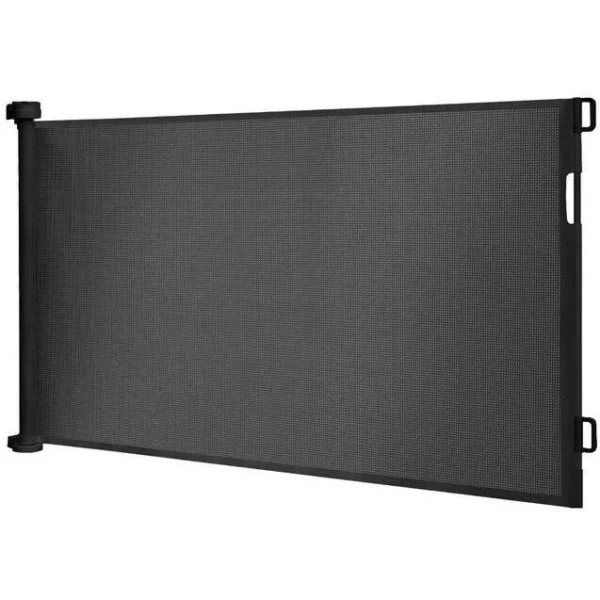 Poarta, plasa, de siguranta, protectie copii, retractabila, negru, 13x160x85 cm, Ruhhy - imagine 9