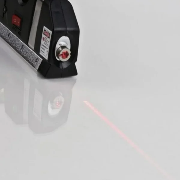 Nivela (boloboc), 3 bule, orizontal, vertical, unghi drept, 45 grade, cu laser, LR 44, 250 cm, Bigstren - imagine 6