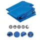Prelata impermeabila cu inele, 4x6 m, PE, 80 g/mp, 24 mp, Beorol - imagine 2
