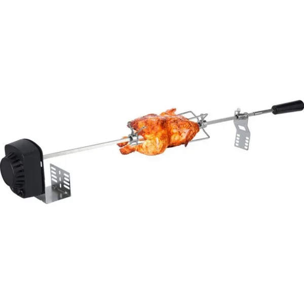 Rotisor cu motor electric, pentru gratar gradina, cu maner, 64 cm, Strend Pro - imagine 3