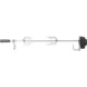 Rotisor cu motor electric, pentru gratar gradina, cu maner, 64 cm, Strend Pro - imagine 2