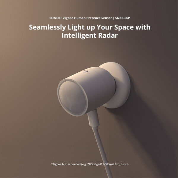 Senzor de prezenta umana Zigbee, Sonoff SNZB-06P, Zigbee 3.0 - imagine 8