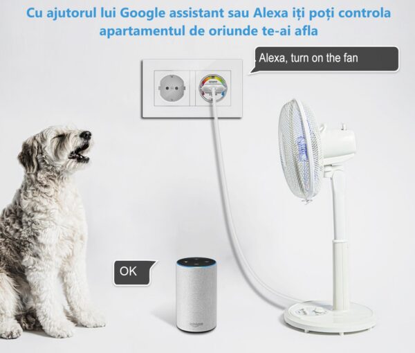Priza inteligenta WiFi Gosund EP8, 16A, Control aplicatie - imagine 8