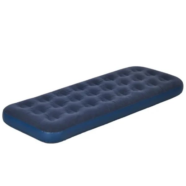 Saltea camping, gonflabila, cu pompa manuala inclusa, PVC, bluemarin, 191x73x22 cm - imagine 10