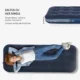 Saltea camping, gonflabila, cu pompa manuala inclusa, PVC, bluemarin, 191x73x22 cm - imagine 7