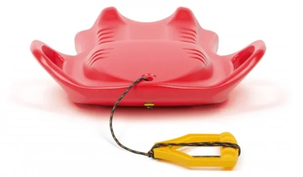 Sanie plastic tip bob, rosu, 57x27 cm, Prosperplast - imagine 4