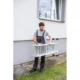 Scara aluminiu, multifunctionala, rabatabila, 4 tronsoane, 4 trepte, max 125 kg, 1.18-4.46 m - imagine 15