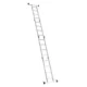 Scara aluminiu, multifunctionala, rabatabila, 4 tronsoane, 4 trepte, max 125 kg, 1.18-4.46 m - imagine 9