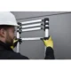 Scara aluminiu telescopica, Drabest, 9 trepte, max 125 kg, 0.88-2.6 m - imagine 12