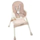 Scaun de masa pentru bebelusi, 3 in 1, roz, max 20 kg, 60x75x92 cm, Kruzzel - imagine 12