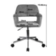 Scaun rotativ, catifea, verde, max 120 kg, 58x60x78/90 cm - imagine 2