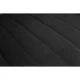 Scaun bucatarie/living, catifea, metal, negru, 54x61x83 cm, Viva - imagine 2