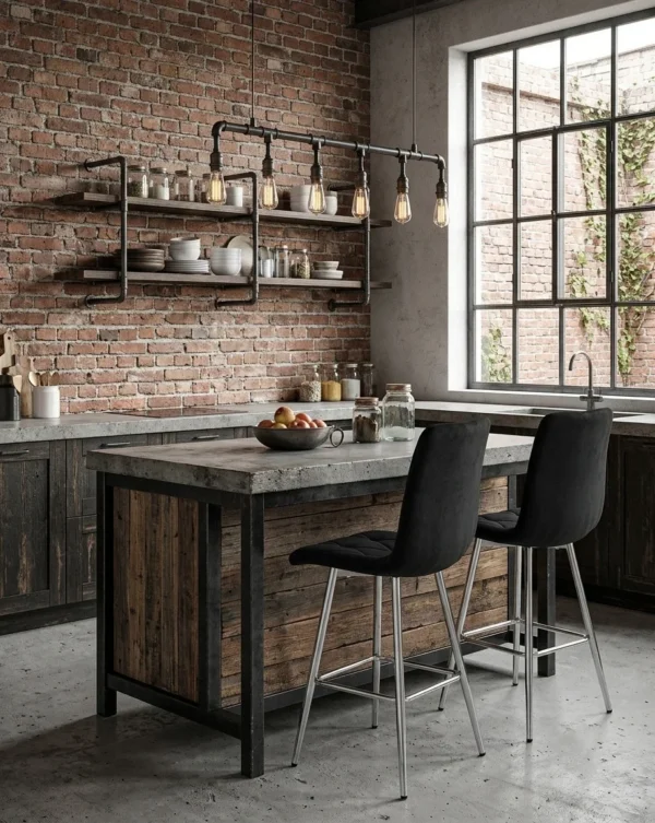 Scaun de bucatarie/bar, Artool, Libra, catifea neagra, picioare metal argintiu, 52x56x112 cm - imagine 11
