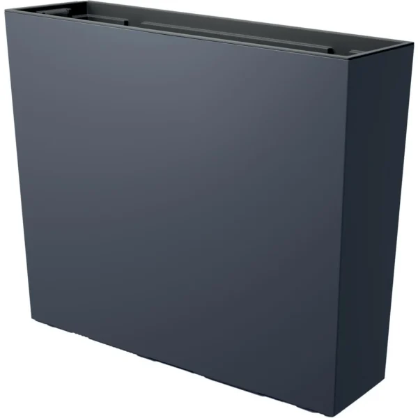 Set 2 jardiniere decorative, antracit, 58x18x49.8 cm, Urbi Case - imagine 3