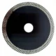 Set 2 discuri diamantate turbo subtire, dublu segmentat, placi ceramice, taiere umeda si uscata, 125x10x20x22.23 mm, Richmann Exclusive - imagine 2