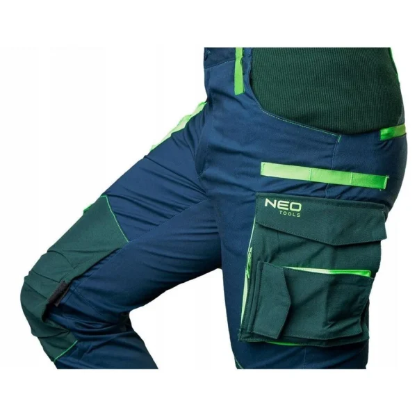 Set imbracaminte de protectie, model Premium, bumbac/poliester/elastan, bleumarin, marime M/50, NEO - imagine 15