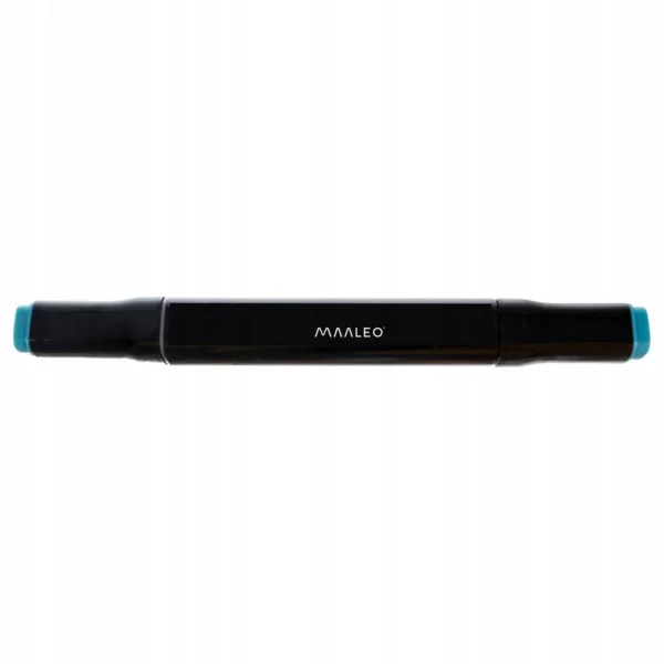 Set markere/carioci, 2 capete diferite, cu geanta, diverse culori, 80 buc, Maaleo - imagine 10