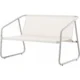 Set mobilier gradina/terasa, bej, otel, textil, 1 masa, 2 scaune, 1 canapea, Soffi - imagine 4