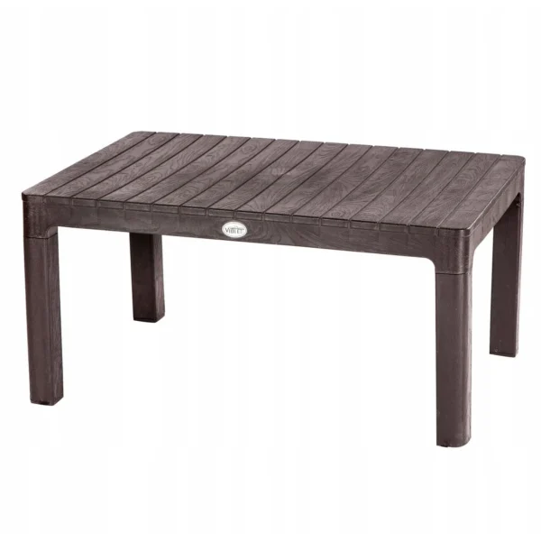 Set mobilier gradina/terasa, maro, 1 masa, 2 scaune, 1 banca, Santana - imagine 4