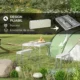 Set mobilier gradina/camping, pliabil, 1 masa, 2 banci, MDF si aluminiu, alb, 90 cm, Frankfurt - imagine 8