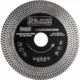 Set 2 discuri diamantate turbo, subtire, dublu segmentat, placi ceramice, taiere umeda si uscata, 115 mm/22.23 mm, Richmann Exclusive - imagine 4