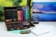 Set pictura si desen, trusa lemn, 81 piese - imagine 17
