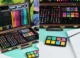 Set pictura si desen, trusa lemn, 81 piese - imagine 16