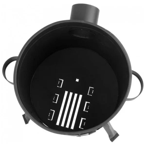 Set soba cu ceaun/tuci, cu burlane, 36 cm, ceaun de 13 L, polonic, lingura de lemn, Artool - imagine 9