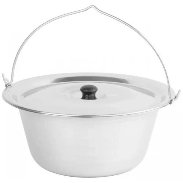 Set soba cu ceaun/tuci, cu burlane, 36 cm, ceaun de 13 L, polonic, lingura de lemn, Artool - imagine 5