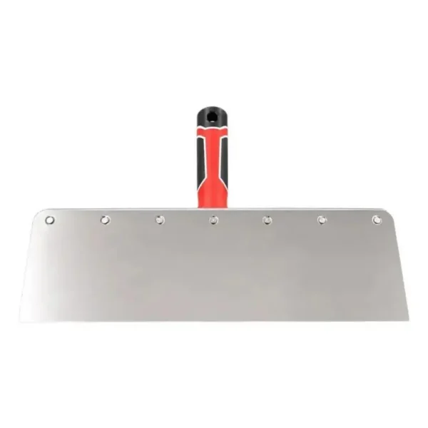 Spaclu inox intarit pentru fatade, 30.5x9 cm x 0.6 mm, maner tricomponent, Olejnik - imagine 2