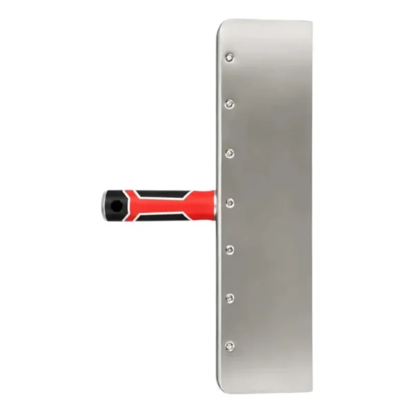 Spaclu inox intarit pentru fatade, 30.5x9 cm x 0.6 mm, maner tricomponent, Olejnik - imagine 4