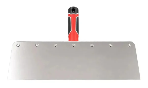 Spaclu inox intarit pentru fatade, 25.4x9 cm x 0.6 mm, maner tricomponent, Olejnik - imagine 3