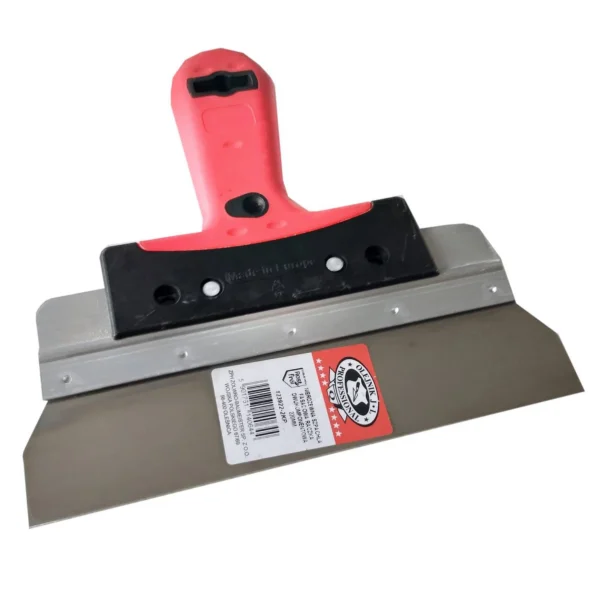 Spaclu inox fatade, 20x6 cm x 0.5 mm, maner soft, Popular, Olejnik - imagine 2