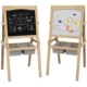 Tabla tip sevalet pentru desen/pictura, cu 2 fete, 3 in 1, 2 compartimente, 58x50.5x109 cm - imagine 10
